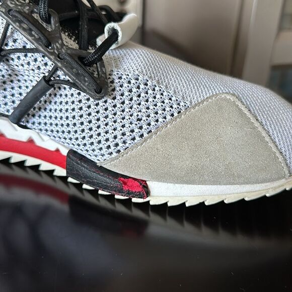 Adidas Y-3 Yohjo Yamamoto Harigane Red Black White Sneaker Rare Find Size 12 - Picture 12 of 16